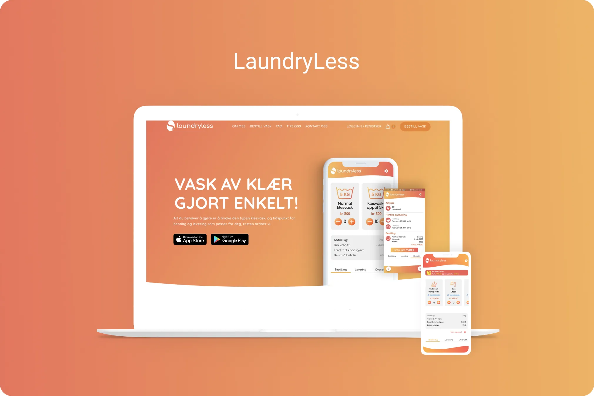 Case Study - Laundry Delivery Service Application