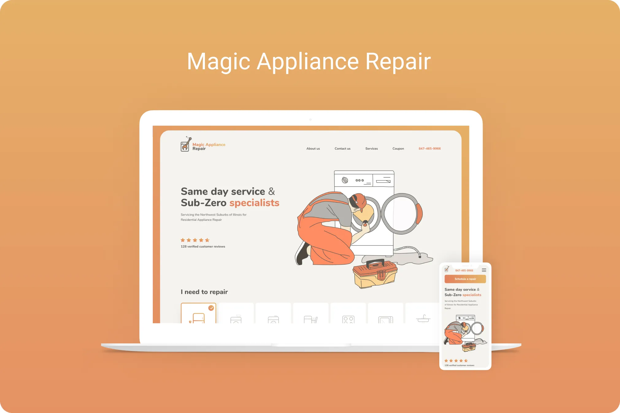 Case Study - Residential Appliance Repair Services